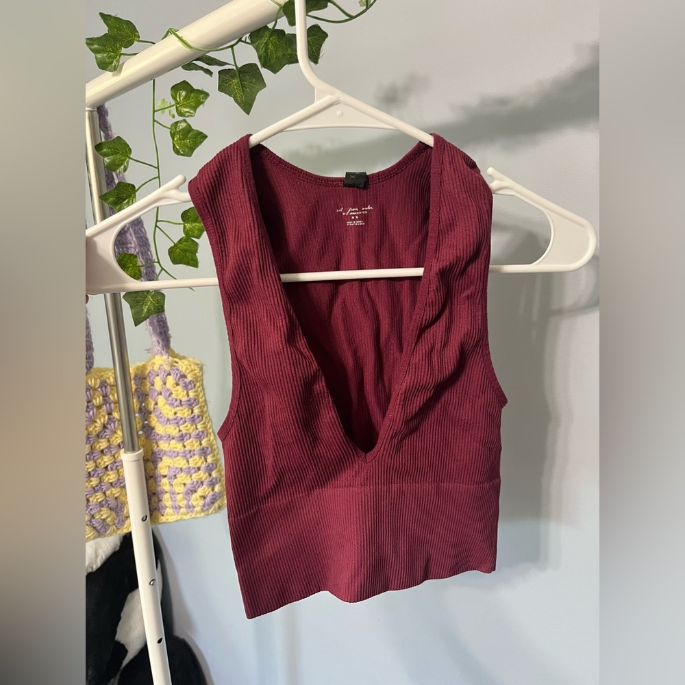 Urban Outfitters plunge top.
